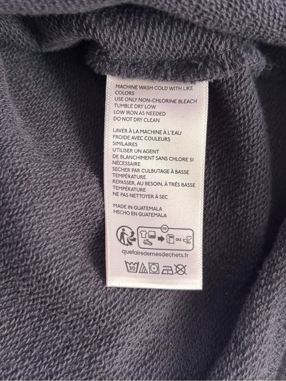 NWT Free People We The Free Palm Spring Graphic Mock Neck Washed Black SZ XS - Picture 15 of 16